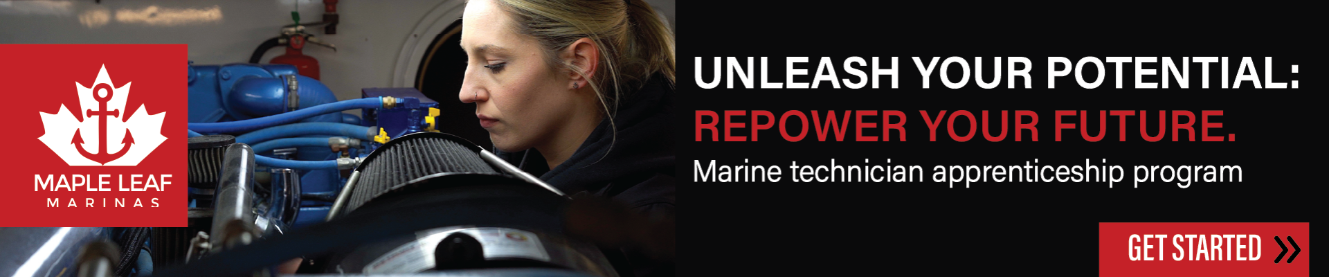 Marine Technician Program at Maple Leaf Marinas